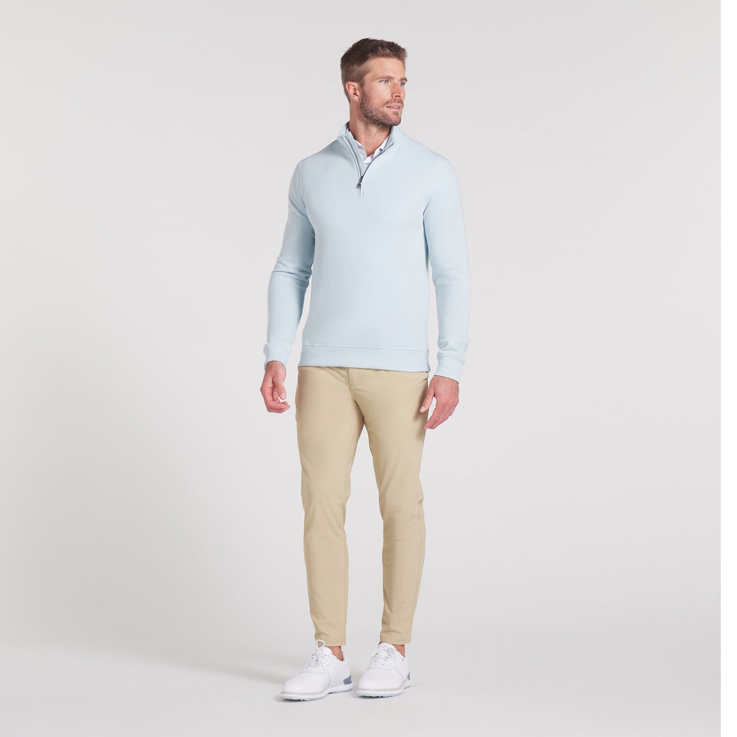 CLOUDSPUN Fleece Golf 1/4 Zip - Puma Golf Essential