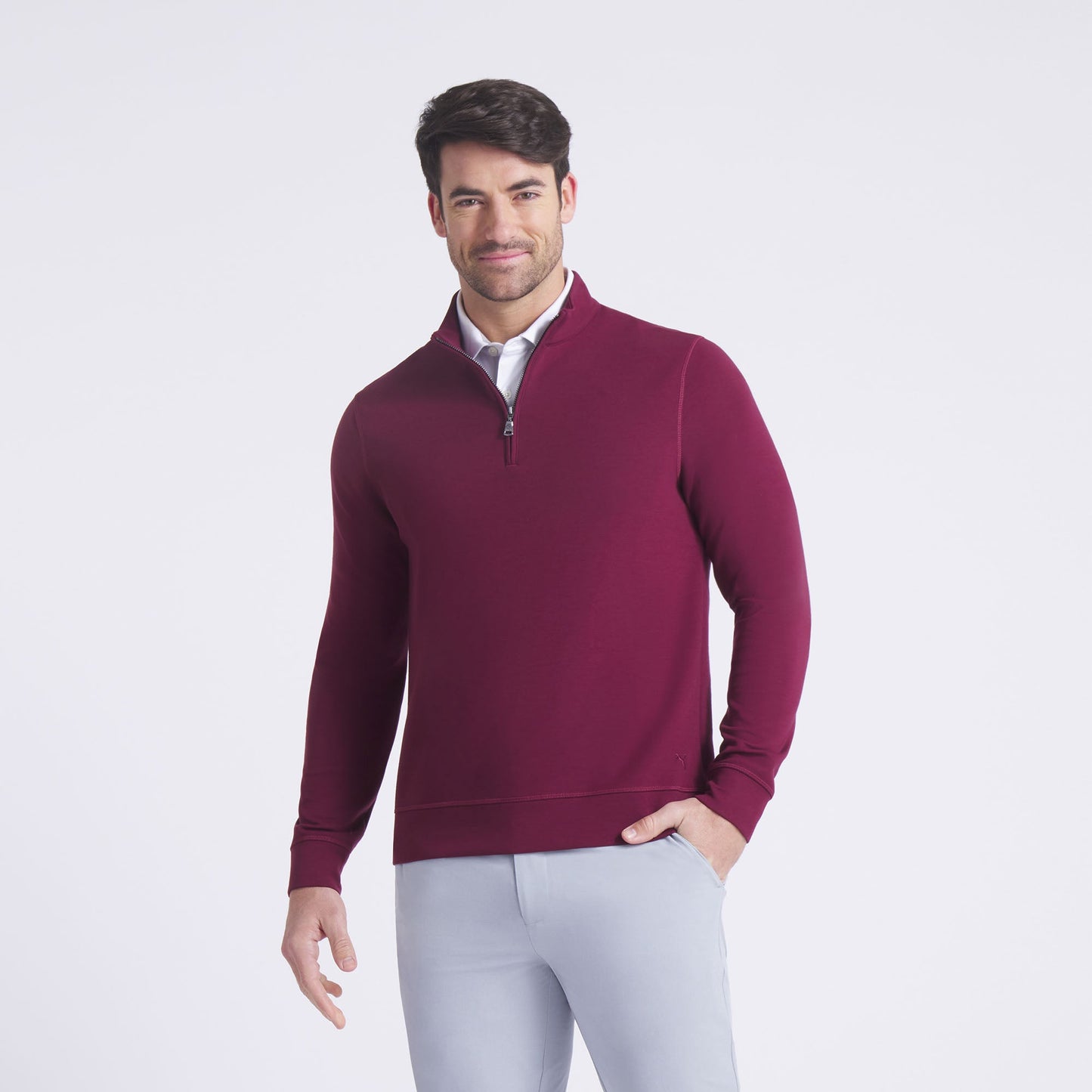 CLOUDSPUN Fleece Golf 1/4 Zip - Puma Golf Essential