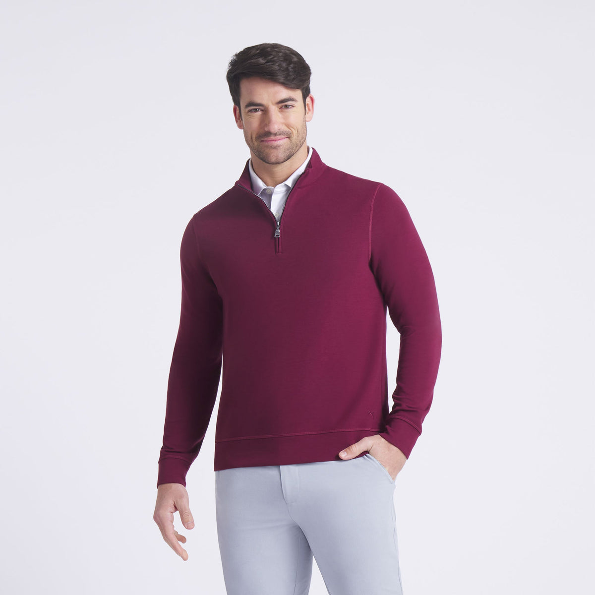 CLOUDSPUN Fleece Golf 1/4 Zip - Puma Golf Essential