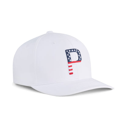 Pars & Stripes 6-Panel Golf Cap - Puma Golf Classic