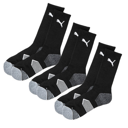 Puma Essential Crew Cut 3 Pair Pack Golf Socks - Puma Golf Everyday