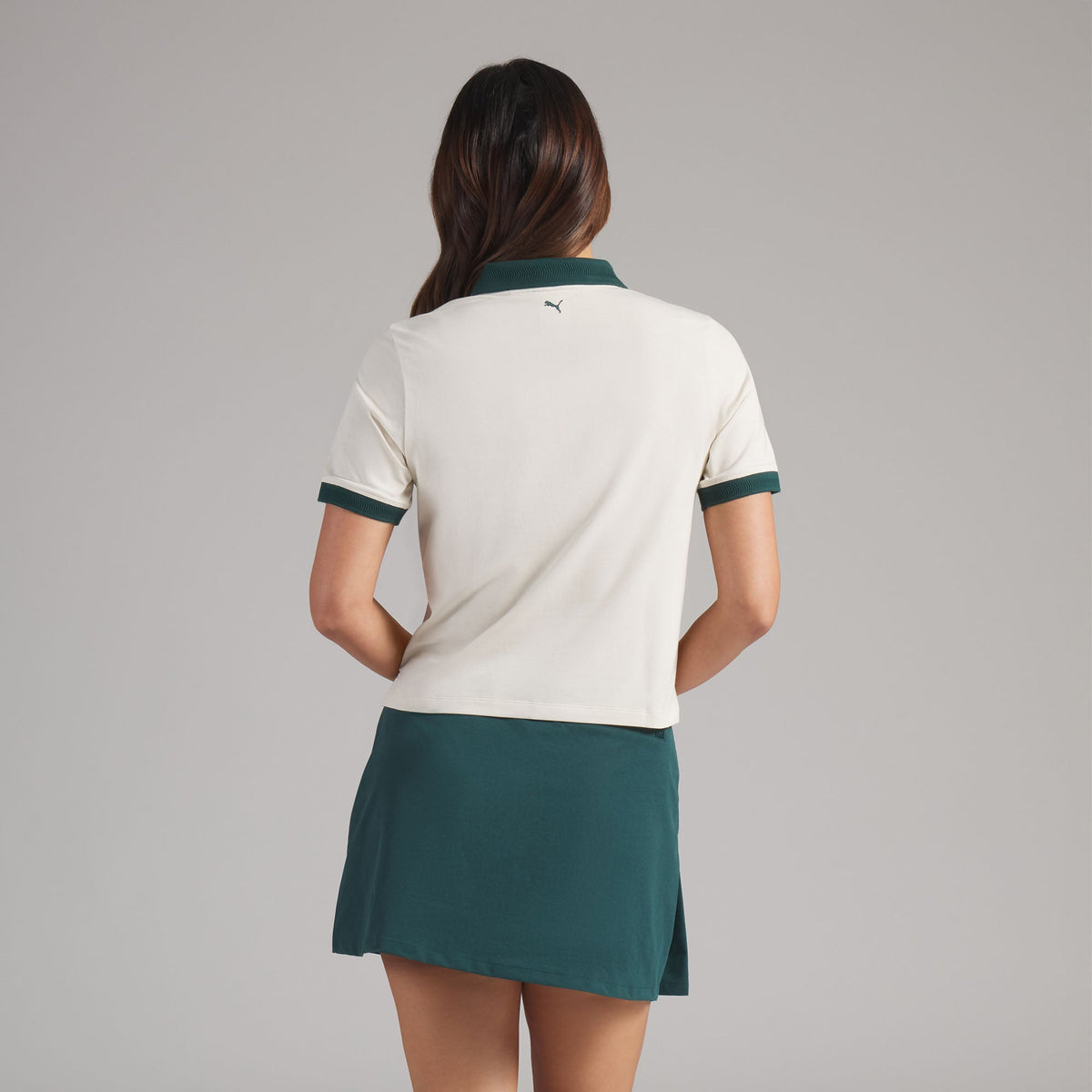 Women's AP Modalon Golf Polo - Puma Golf Classic