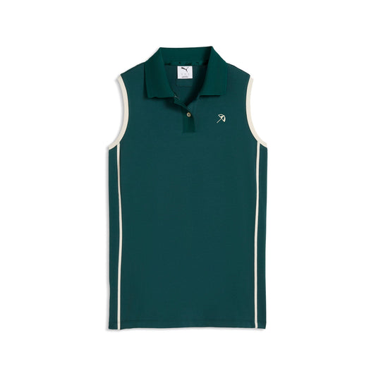 Women's AP Modalon Piped Sleeveless Golf Polo - Puma Golf Everyday