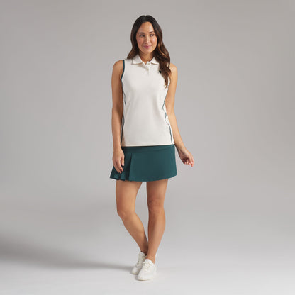 Women's AP Modalon Piped Sleeveless Golf Polo - Puma Golf Everyday