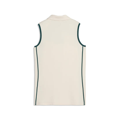 Women's AP Modalon Piped Sleeveless Golf Polo - Puma Golf Everyday