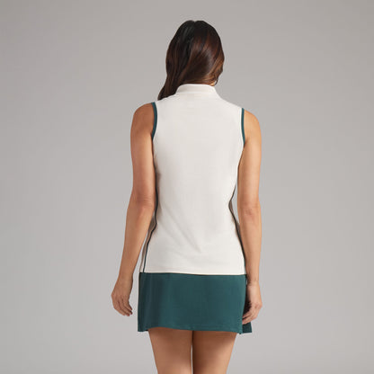 Women's AP Modalon Piped Sleeveless Golf Polo - Puma Golf Everyday