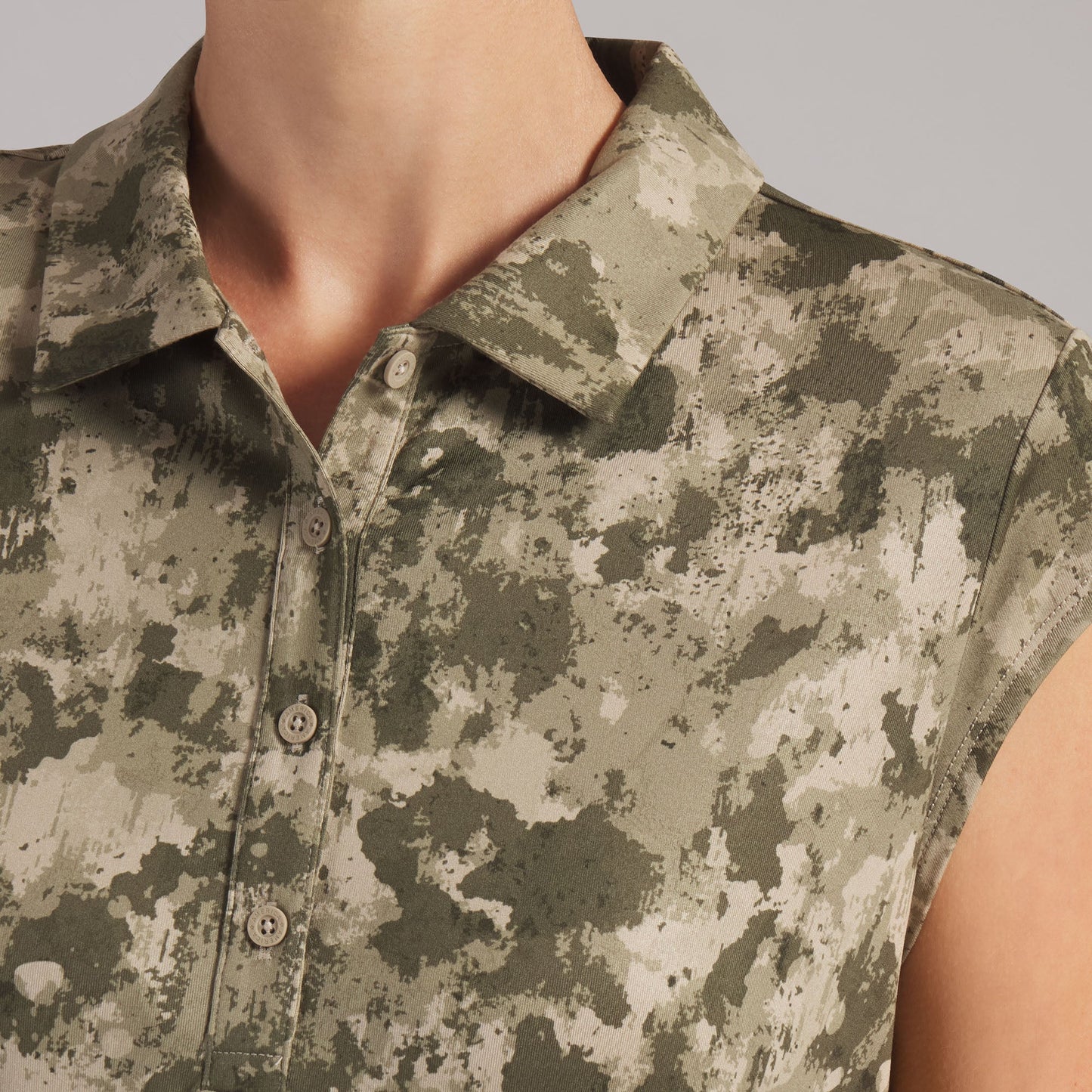 Women's Volition CLOUDSPUN Camo Golf Polo - Puma Golf Classic