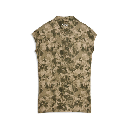 Women's Volition CLOUDSPUN Camo Golf Polo - Puma Golf Classic