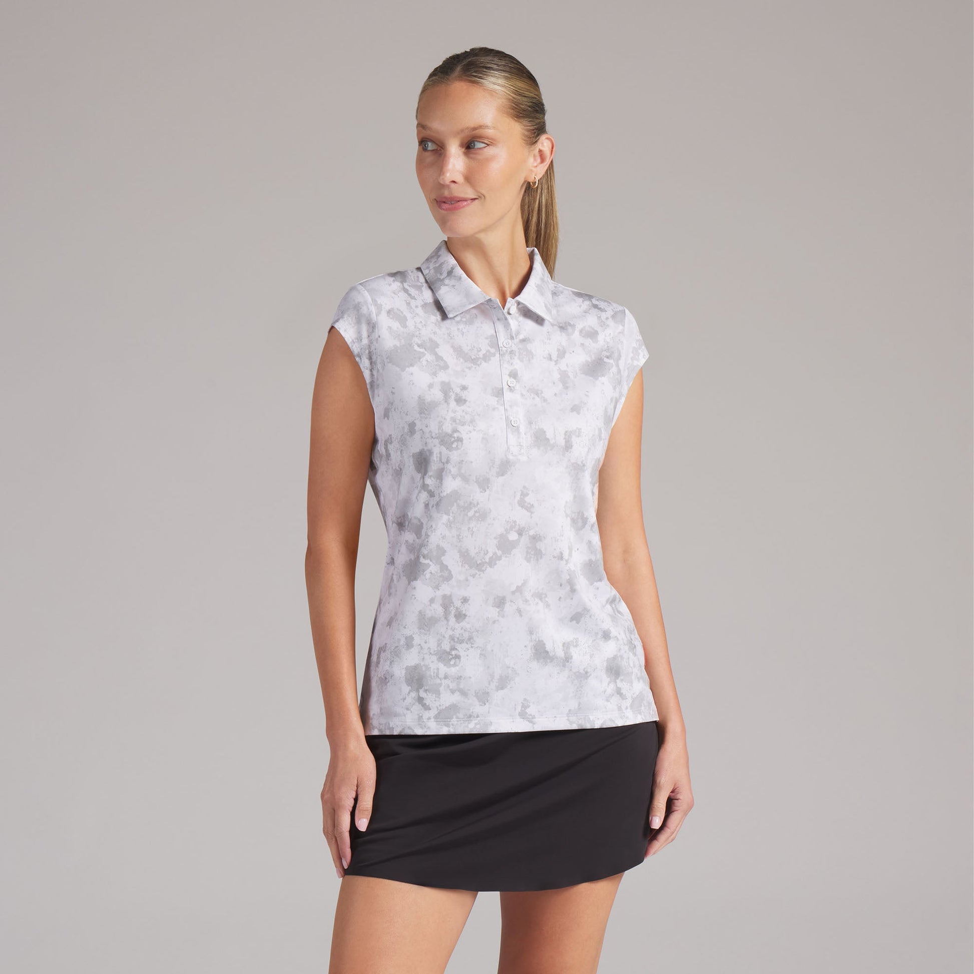 Women's Volition CLOUDSPUN Camo Golf Polo - Puma Golf Classic