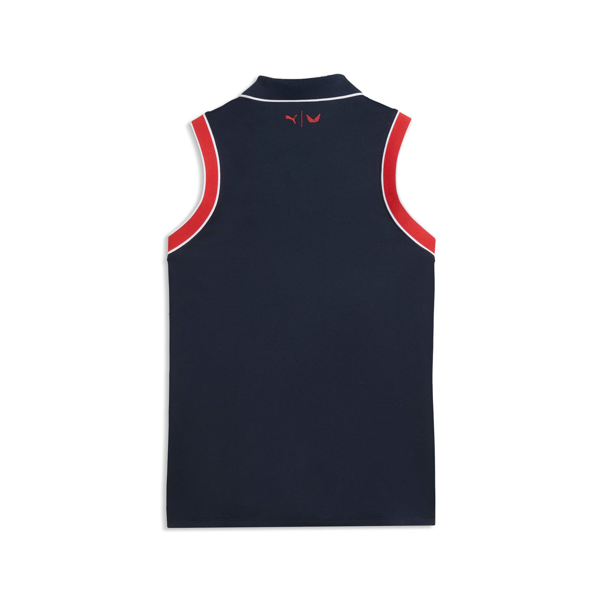 Women's Volition Solid Sleeveless Golf Polo - Puma Golf Essential