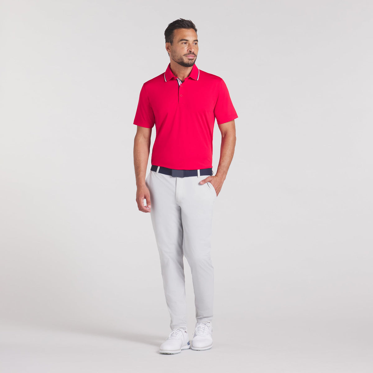 Volition Tipped Golf Polo - Puma Golf Quality