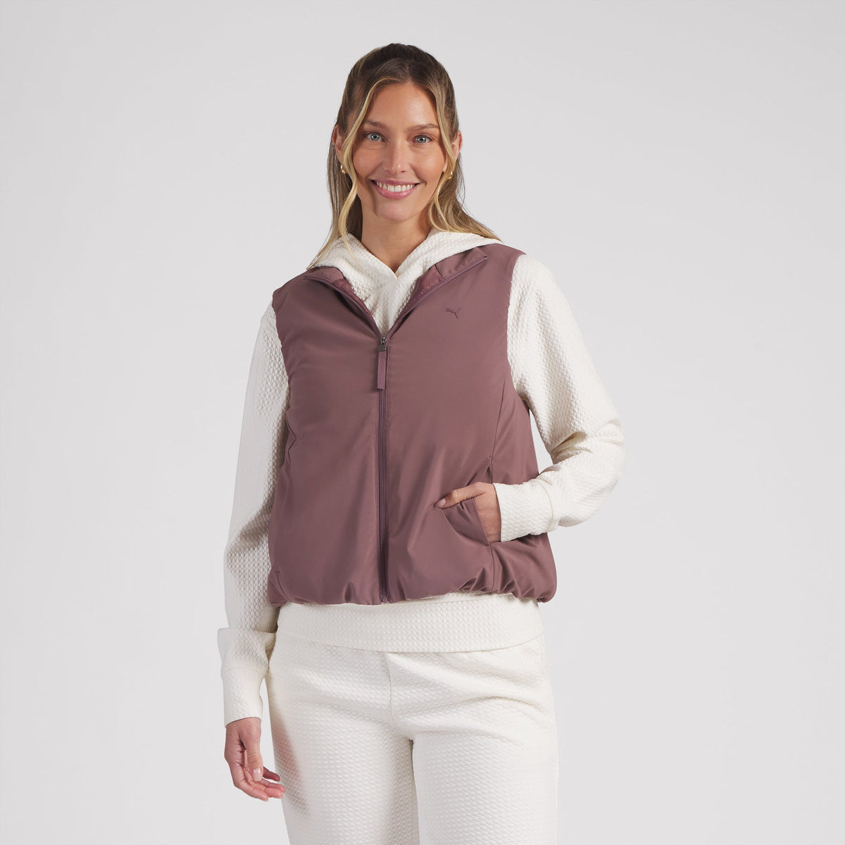 Women's Insulated Windcell Golf Vest - Puma Golf Essential