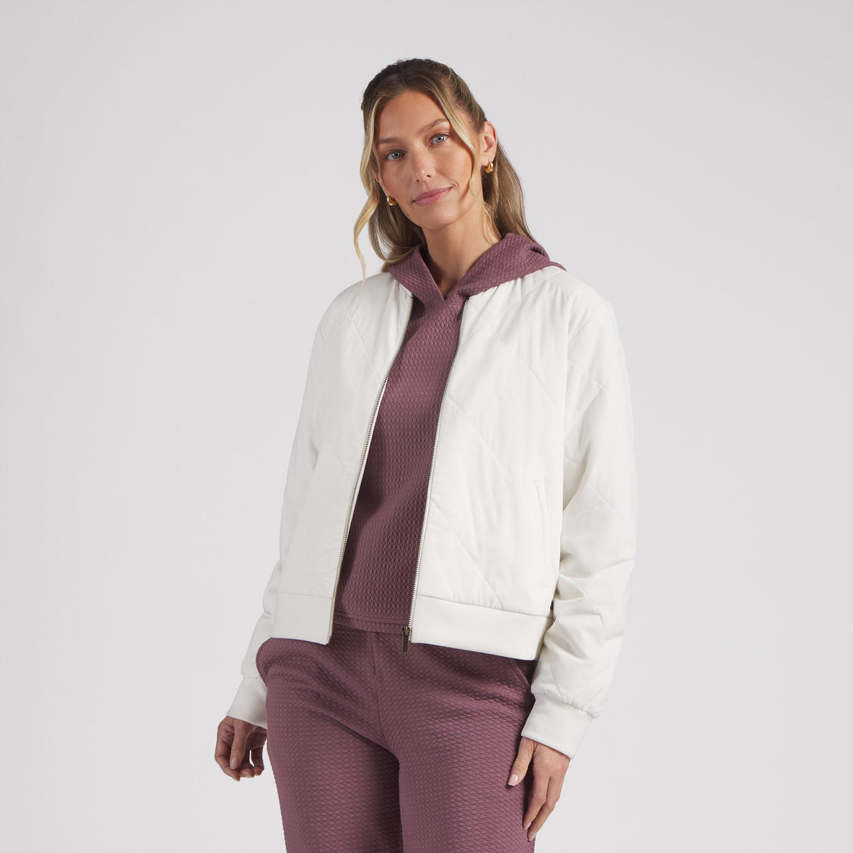 Women's Quilted Insulated Golf Jacket - Puma Golf Everyday