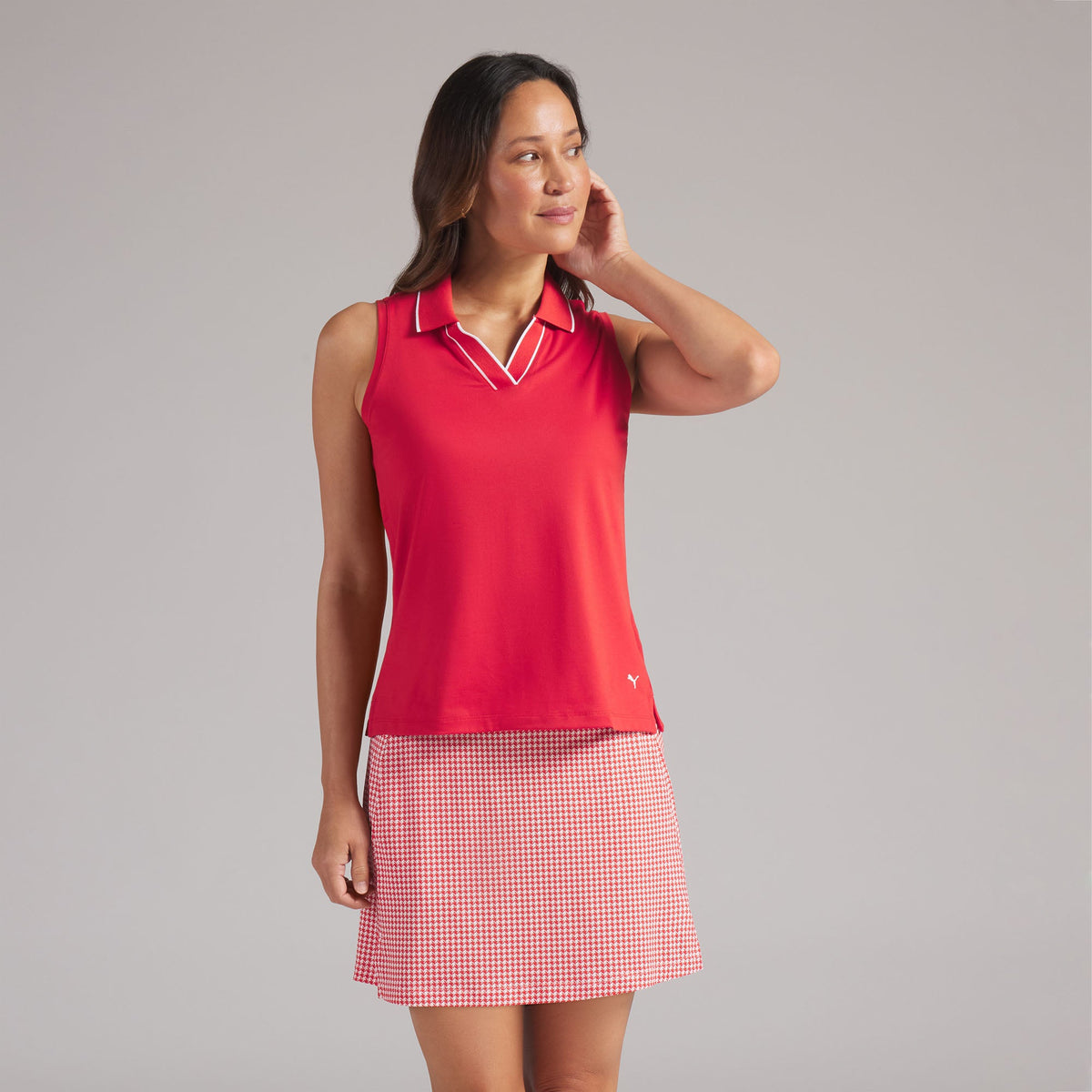 Women's CLOUDSPUN Essential Sleeveless Golf Polo - Puma Golf Value