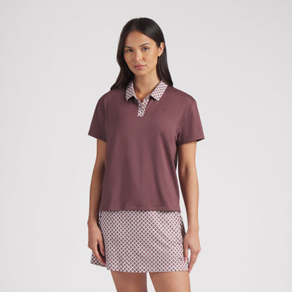 Women's Ezra Solid Golf Polo - Puma Golf Essential