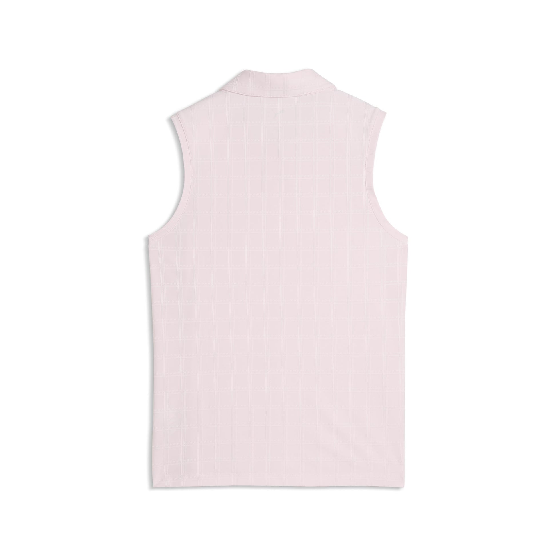 Women's Plaid Knit Sleeveless Golf Polo - Puma Golf Great Value