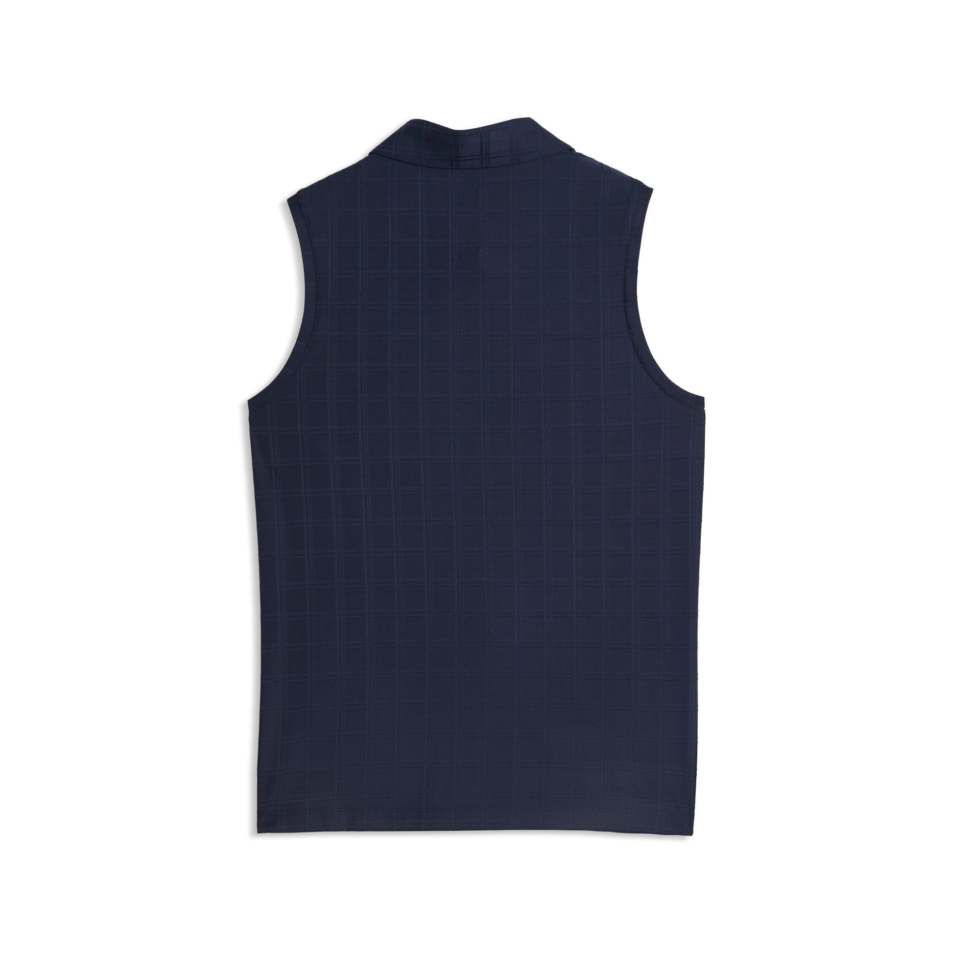 Women's Plaid Knit Sleeveless Golf Polo - Puma Golf Great Value