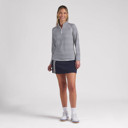 Women's UV Club Print Golf 1/4 Zip - Puma Golf Essential