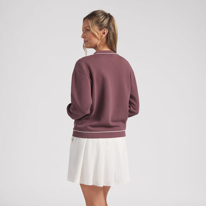 Women's CLOUDSPUN Fleece V-Neck Golf Sweater - Puma Golf Everyday