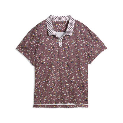 Women's Ezra Printed Golf Polo - Puma Golf Value