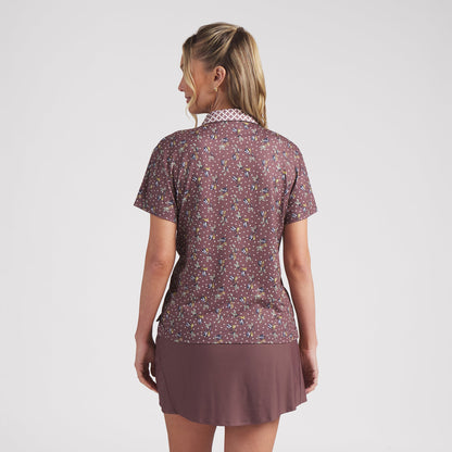 Women's Ezra Printed Golf Polo - Puma Golf Value