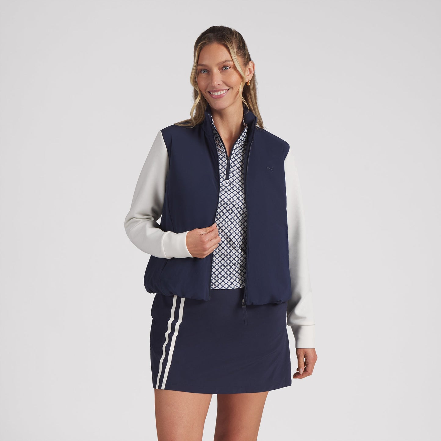 Women's CLOUDSPUN Fleece Hybrid Golf Jacket - Puma Golf Great Value