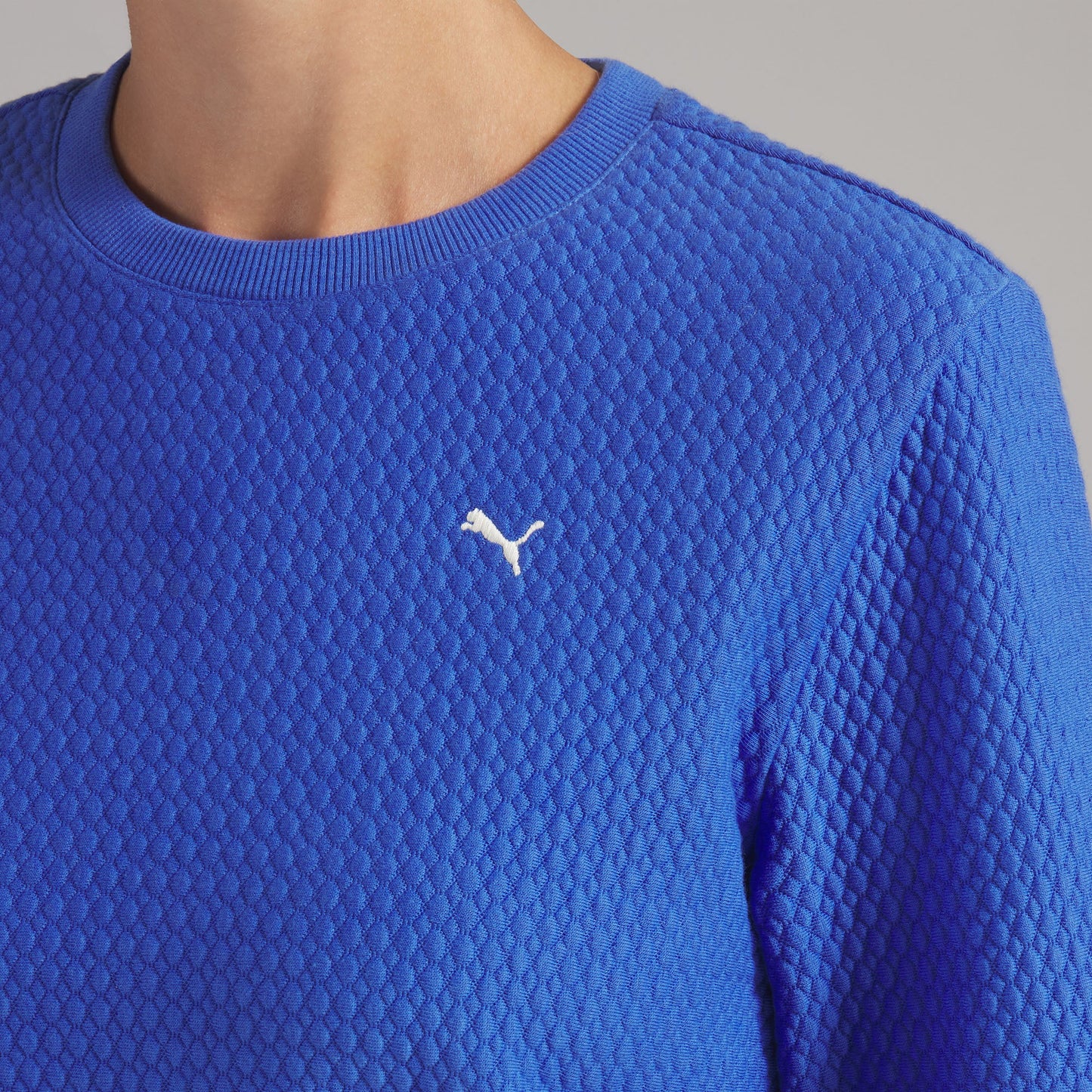 Women's Boulder LC Crew Golf Sweater - Puma Golf Trusted