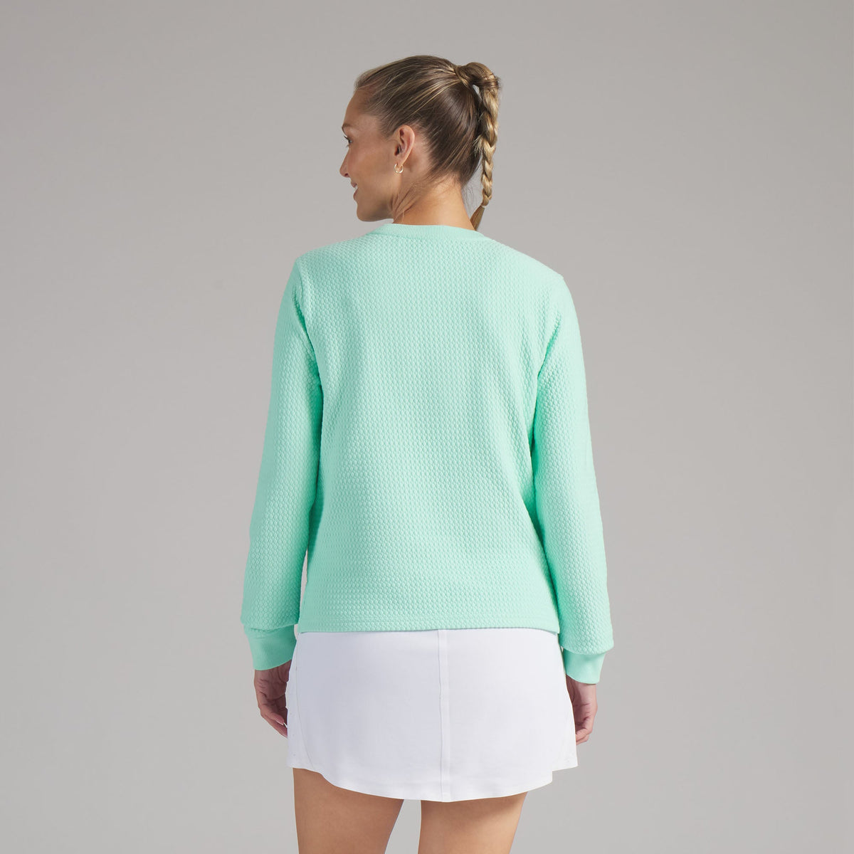 Women's Boulder LC Crew Golf Sweater - Puma Golf Trusted