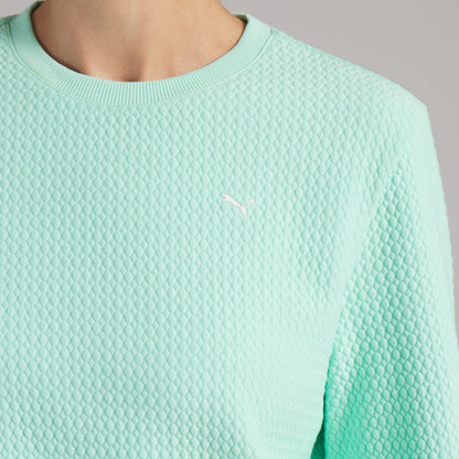 Women's Boulder LC Crew Golf Sweater - Puma Golf Trusted