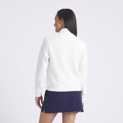 Women's Boulder 1/2 Snap Pullover Golf Sweater - Puma Golf Classic