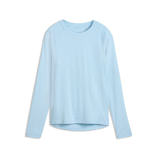 Women's UV Stripe Golf Crewneck - Puma Golf Essential