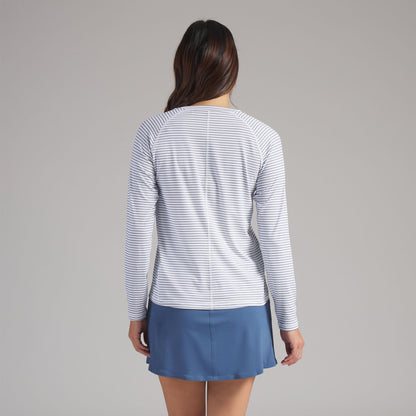 Women's UV Stripe Golf Crewneck - Puma Golf Essential