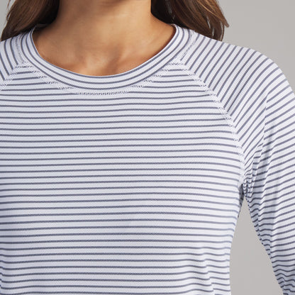 Women's UV Stripe Golf Crewneck - Puma Golf Essential