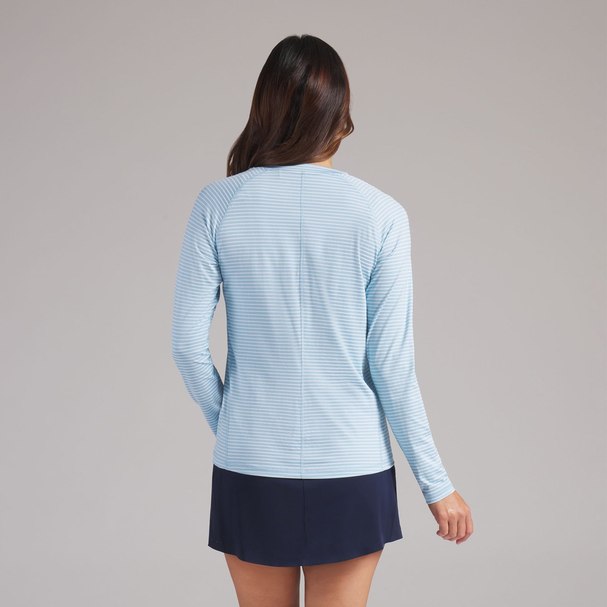 Women's UV Stripe Golf Crewneck - Puma Golf Essential