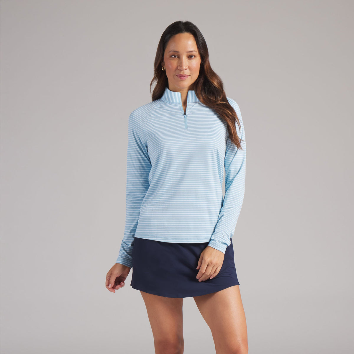 Women's UV Stripe 1/4 Zip Golf Jacket - Puma Golf Everyday