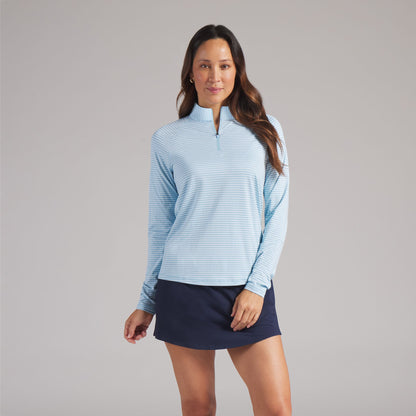 Women's UV Stripe 1/4 Zip Golf Jacket - Puma Golf Everyday