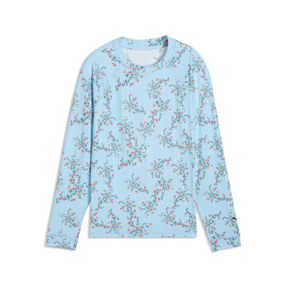 Girl's UV Floral Golf Crewneck - Puma Golf Latest