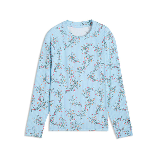 Girl's UV Floral Golf Crewneck - Puma Golf Latest
