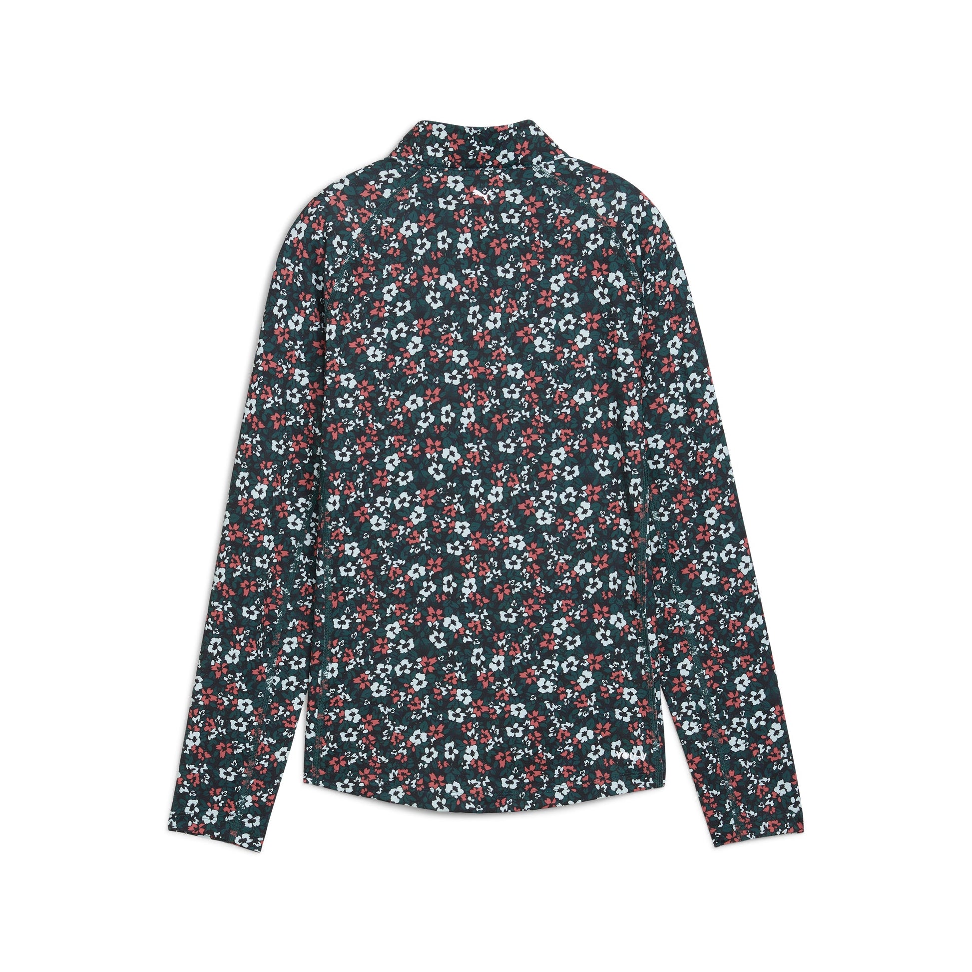 Women's YouV Floral Burst Golf 1/4 Zip - Puma Golf Classic