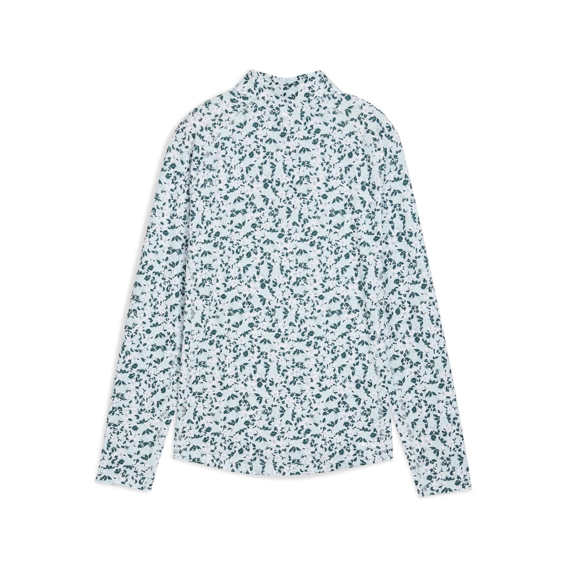 Women's YouV Floral Burst Golf 1/4 Zip - Puma Golf Classic