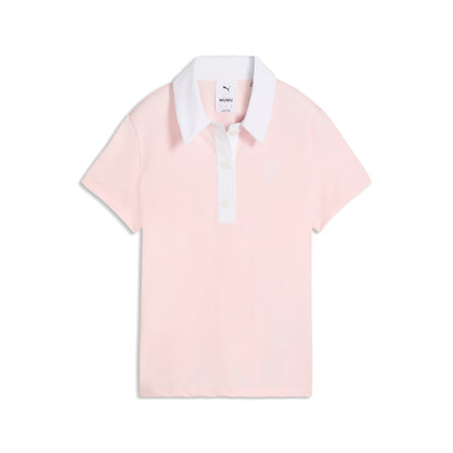 Women's Show Me Your Mumu Crest Golf Polo - Puma Golf Essential