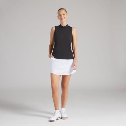 Women's Nylon Sport Sleeveless Mockneck Golf Polo - Puma Golf Classic