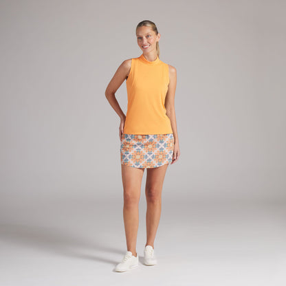 Women's Nylon Sport Sleeveless Mockneck Golf Polo - Puma Golf Classic
