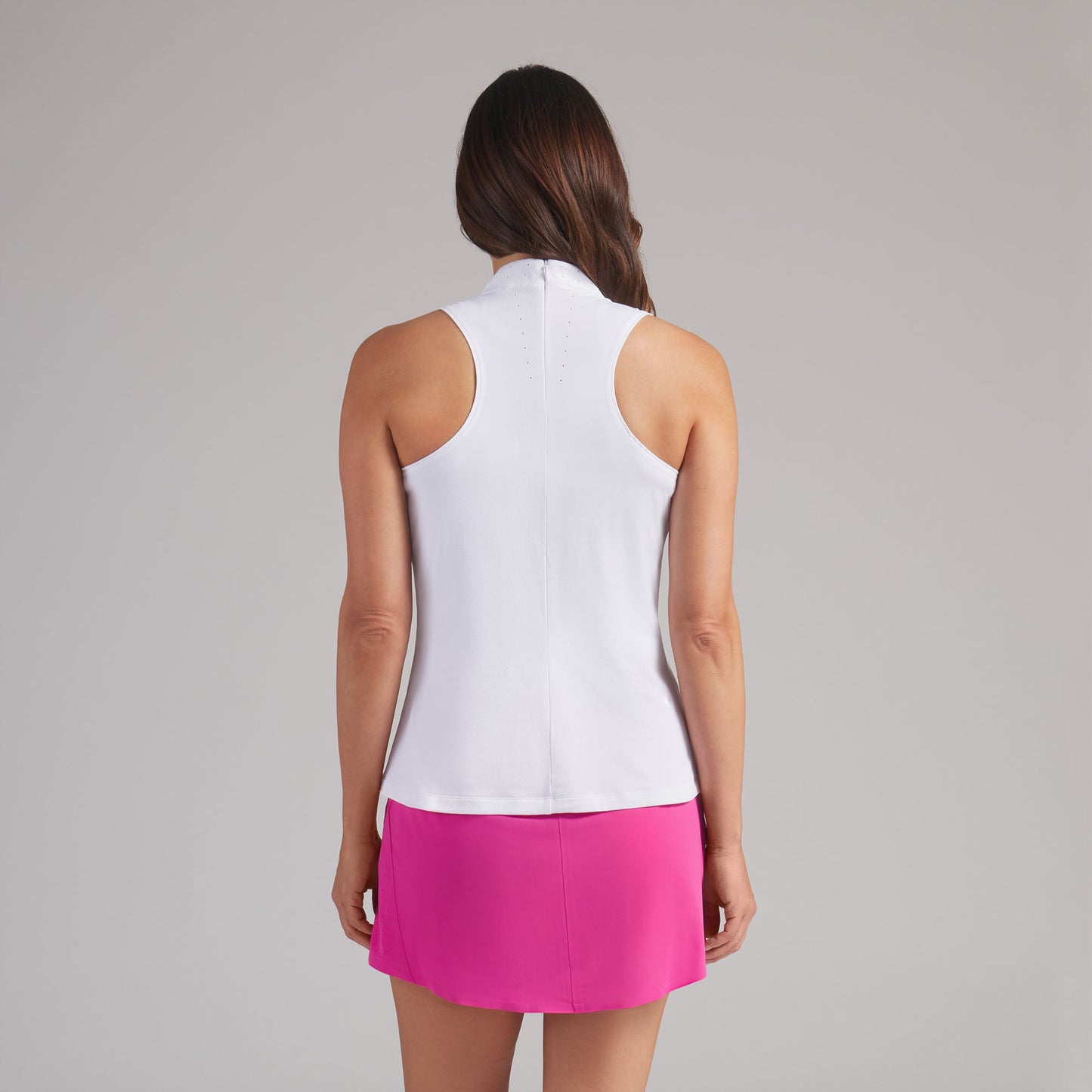 Women's Nylon Sport Sleeveless Mockneck Golf Polo - Puma Golf Classic