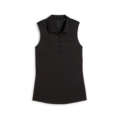 Women's Pure 2.0 Sleeveless Golf Polo - Puma Golf Essential