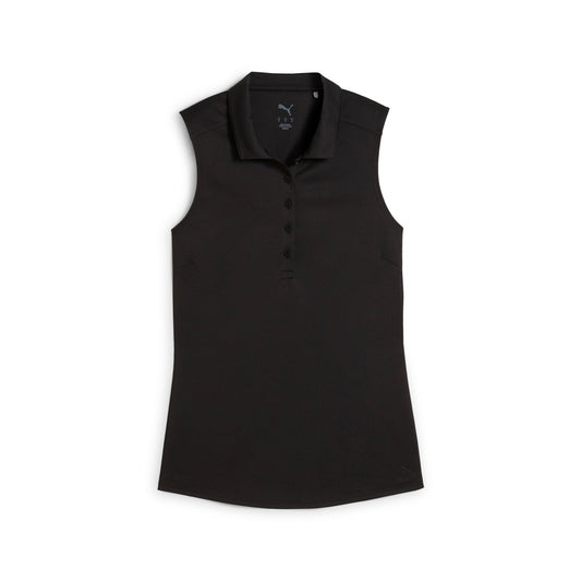 Women's Pure 2.0 Sleeveless Golf Polo - Puma Golf Essential