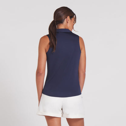 Women's Pure 2.0 Sleeveless Golf Polo - Puma Golf Essential