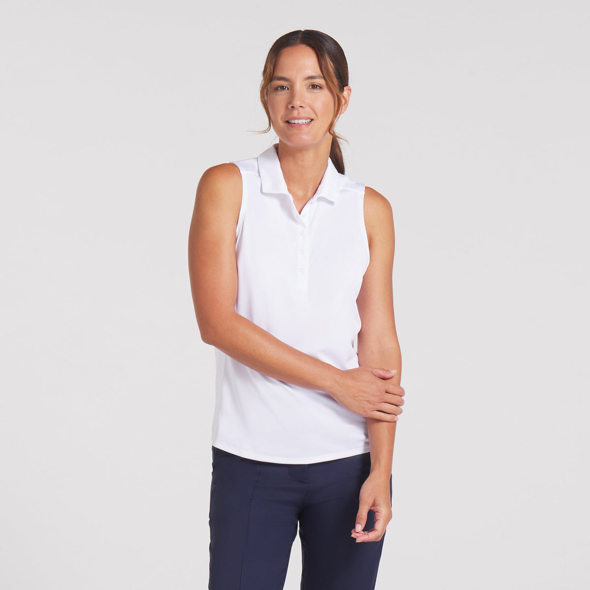 Women's Pure 2.0 Sleeveless Golf Polo - Puma Golf Essential