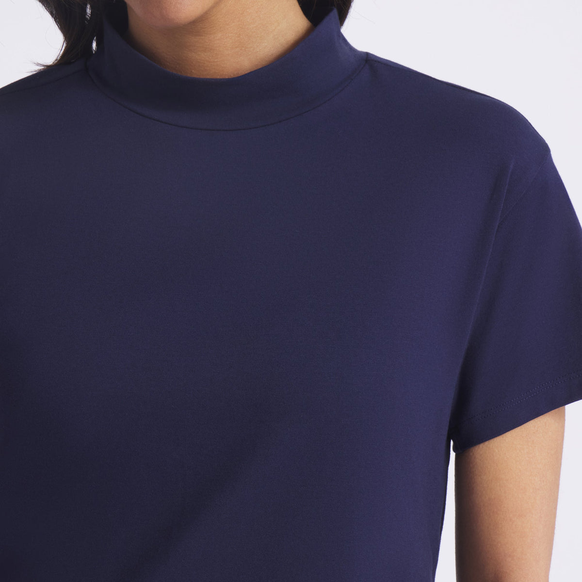 Women's Charlotte Modalon Mock Neck Golf Polo - Puma Golf Great Value