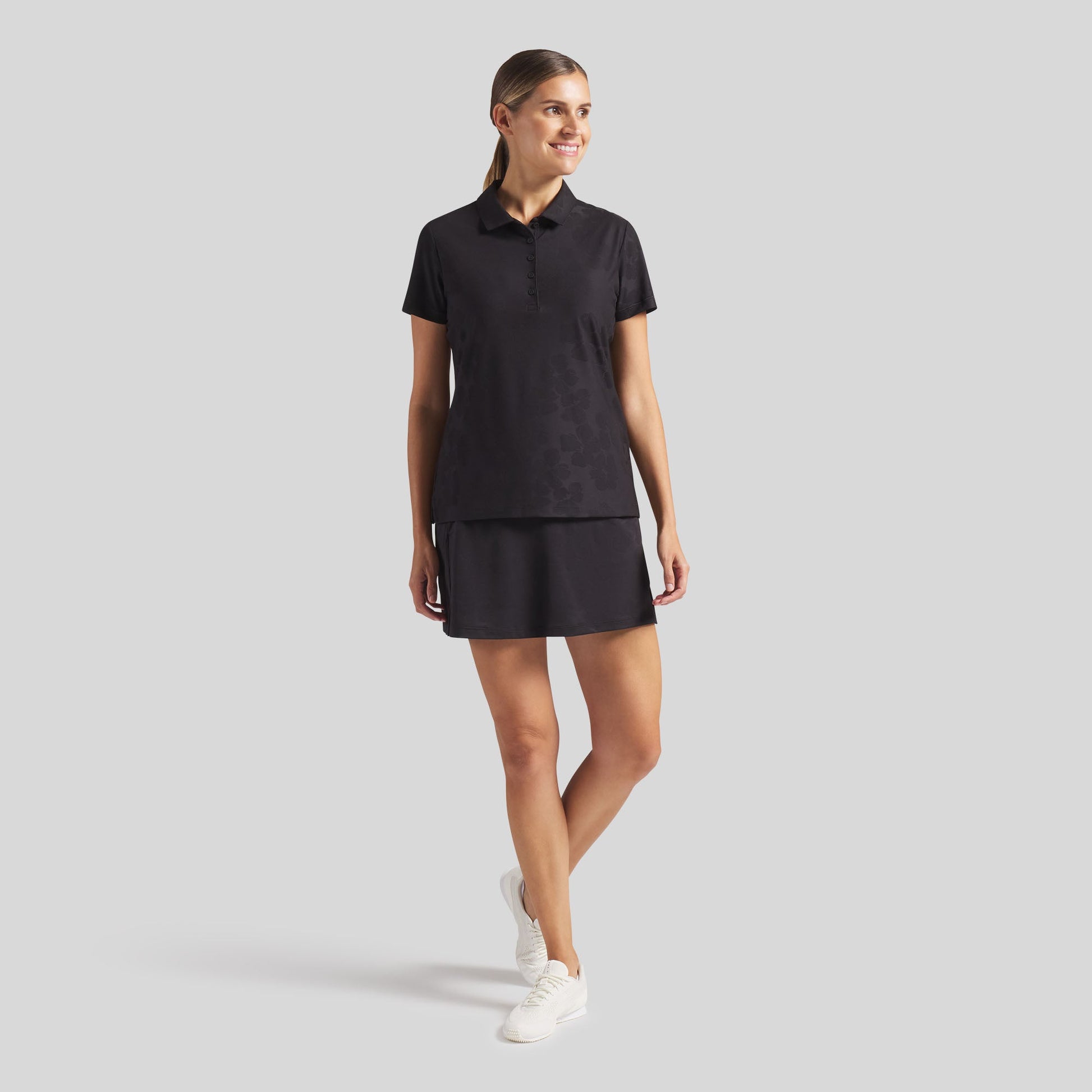 Women's Floral Lace Jacquard Golf Polo - Puma Golf Latest